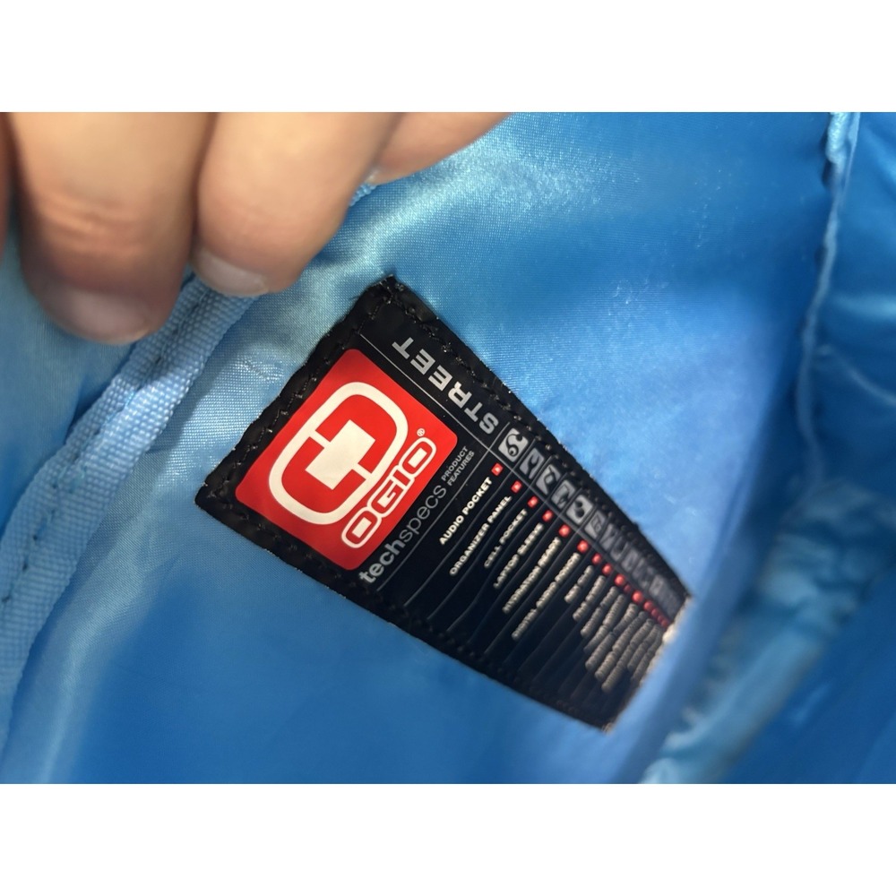 Ogio Breaker Backpack Script Blue Laptop‎ Backpack - Picture 3 of 7